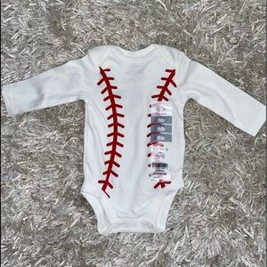 Newborn Carters 
Baseball Bodysuit